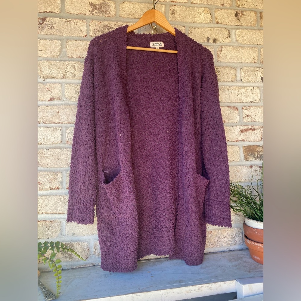 Popcorn cardigan